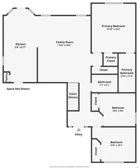 Floorplan - 612 Midland Dr, O'fallon, MO 63366 photo 1 of 2