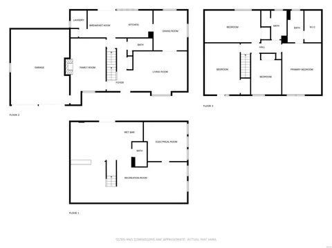 Floorplan - 375 Sunfield Pl, Ballwin, MO 63011 photo 1 of 1