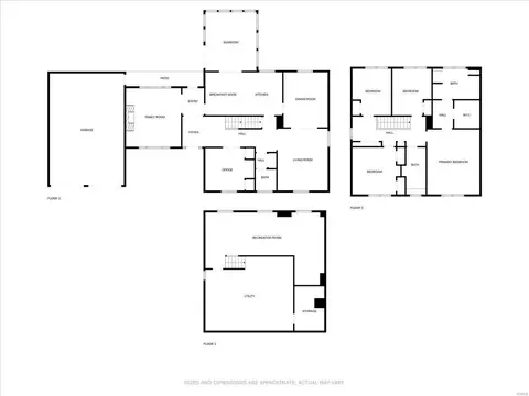 Floorplan - 806 Big Bend Woods Dr, Manchester, MO 63021 photo 1 of 4