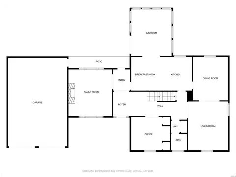 Floorplan - 806 Big Bend Woods Dr, Manchester, MO 63021 photo 2 of 4