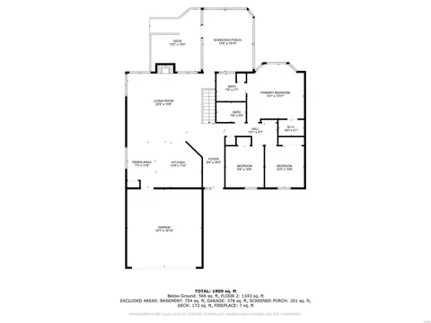 Floorplan - 1203 Richland Meadows Dr, Ballwin, MO 63021 photo 1 of 3