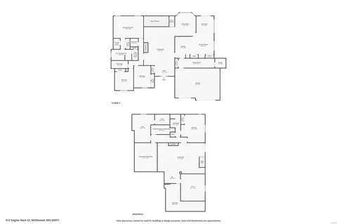 Floorplan - 512 Eagles Nest Ct, Wildwood, MO 63011 photo 2 of 3