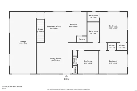 Floorplan - 715 Plaza Dr, O'fallon, MO 63366 photo 1 of 3