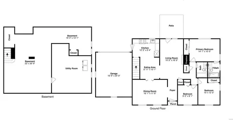 Floorplan - 251 Pine Tree Ln, Ballwin, MO 63011 photo 1 of 1