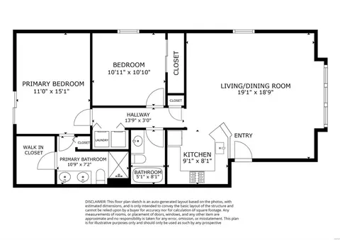 Floorplan - 1323 Holgate Dr #D, Ballwin, MO 63021 photo 1 of 1