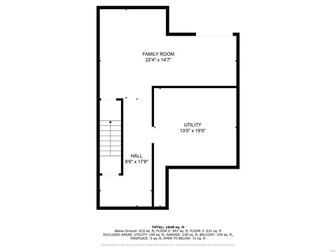 Floorplan - 1010 Pocono Trl, Ballwin, MO 63021 photo 4 of 4