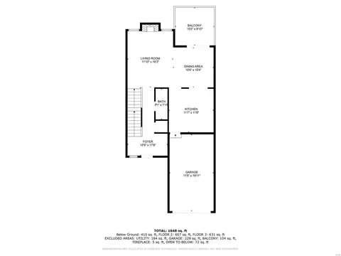 Floorplan - 1010 Pocono Trl, Ballwin, MO 63021 photo 2 of 4