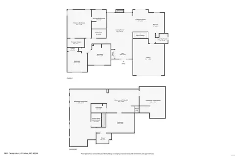 Floorplan - 2811 Carters Grv, O'fallon, MO 63368 photo 2 of 2