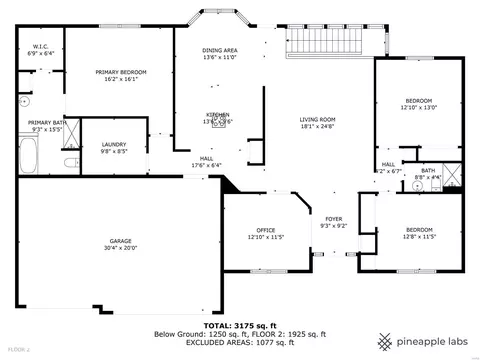 Floorplan - 16866 Enderbush Ln, Eureka, MO 63025 photo 3 of 3