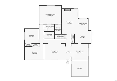 Floorplan - 206 Hollyberry Ct, Ballwin, MO 63021 photo 1 of 3