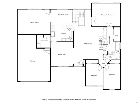 Floorplan - 10 Arbor Hill Ct, Ballwin, MO 63021 photo 2 of 2