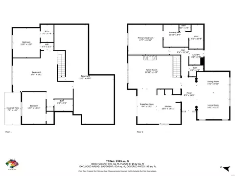 Floorplan - 13264 Barrett Chase Cir, Ballwin, MO 63021 photo 3 of 3