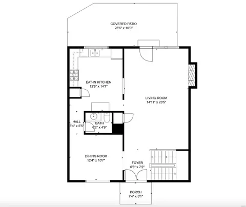 Floorplan - 950 Beacon Woods Ct, Manchester, MO 63021 photo 1 of 4