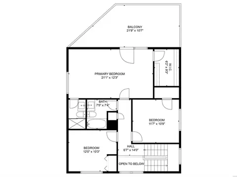 Floorplan - 950 Beacon Woods Ct, Manchester, MO 63021 photo 2 of 4
