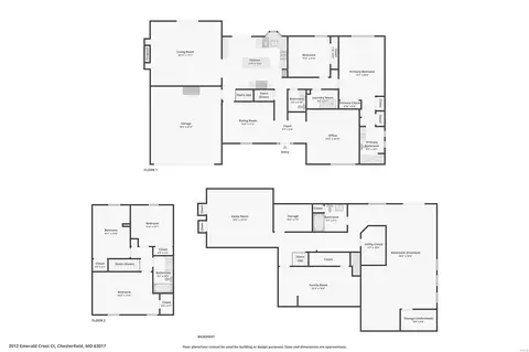 Floorplan - 2012 Emerald Crest Ct, Chesterfield, MO 63017 photo 4 of 4