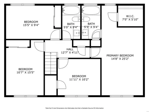Floorplan - 725 Oak Run Ln, Ballwin, MO 63021 photo 3 of 4