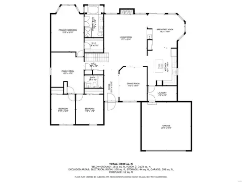 Floorplan - 405 Valley Spring Dr, O'fallon, MO 63366 photo 3 of 3