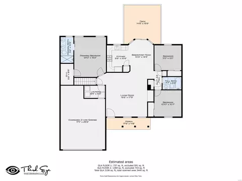 Floorplan - 1425 Quiver Dr, O'fallon, MO 63366 photo 2 of 3