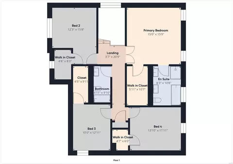 Floorplan - 321 Hunters Heights Dr, Eureka, MO 63025 photo 2 of 2