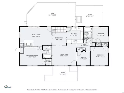 Floorplan - 619 Parker Dr, Ballwin, MO 63021 photo 2 of 3