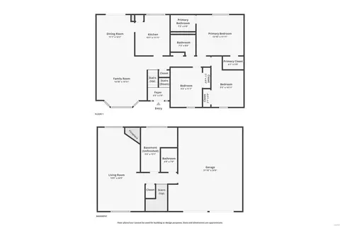 Floorplan - 337 Bellestri Dr, Ballwin, MO 63021 photo 3 of 3