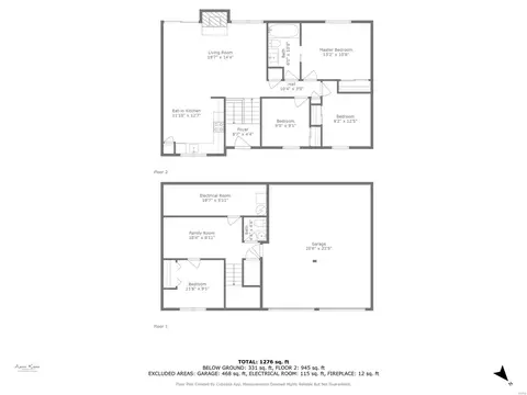 Floorplan - 521 Vernal Hill Ct, Ballwin, MO 63021 photo 1 of 1