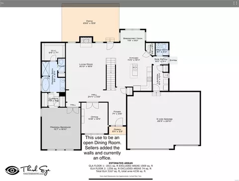 Floorplan - 703 Castle Tower Dr, Ballwin, MO 63021 photo 3 of 3