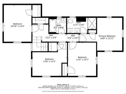 Floorplan - 615 Fairview Ave, Webster Groves, MO 63119 photo 2 of 4