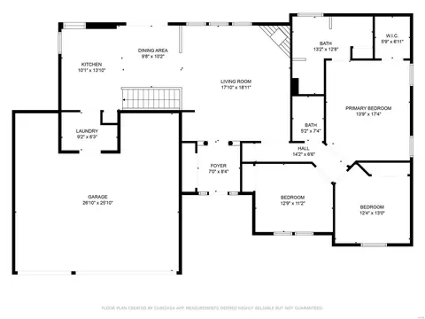 Floorplan - 605 Calamar Ct, O'fallon, MO 63368 photo 2 of 3