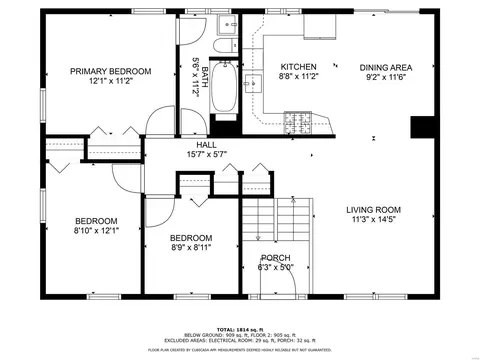 Floorplan - 701 Wild Walnut Ln, Manchester, MO 63021 photo 1 of 3