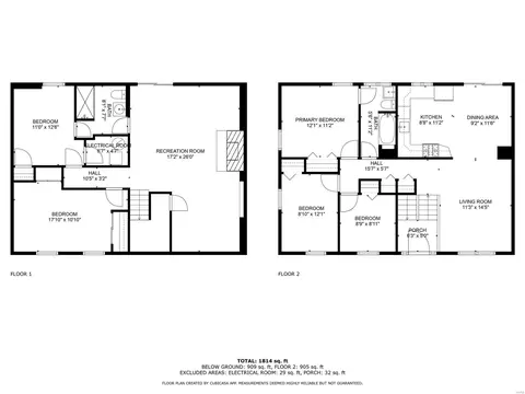 Floorplan - 701 Wild Walnut Ln, Manchester, MO 63021 photo 3 of 3