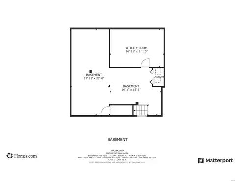 Floorplan - 829 Pheasant Woods Dr, Manchester, MO 63021 photo 3 of 3