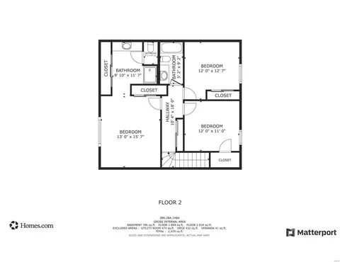 Floorplan - 829 Pheasant Woods Dr, Manchester, MO 63021 photo 2 of 3