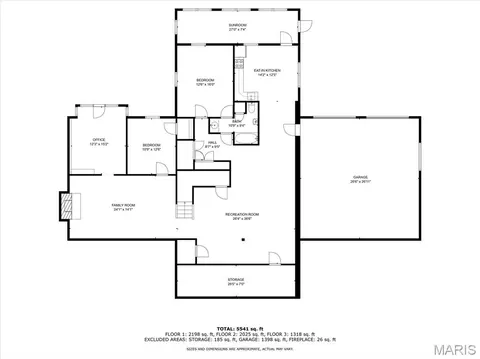 Floorplan - 590 Fairway Dr, Union, MO 63084 photo 4 of 7