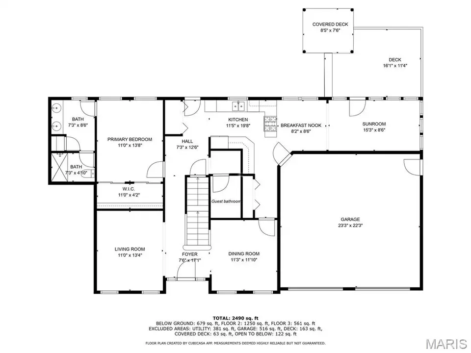 Floorplan - 610 N Harrison St, Trenton, IL 62293 photo 3 of 4
