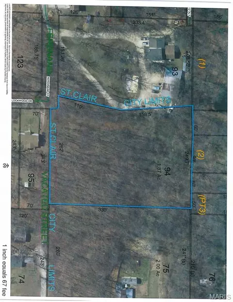 2 Acres Ferdinand St, Saint Clair, MO 63077