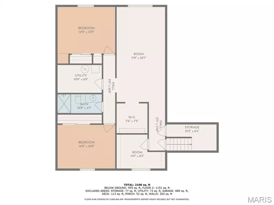 Floorplan - 136 Donna Dr, Hartford, IL 62048 photo 2 of 2