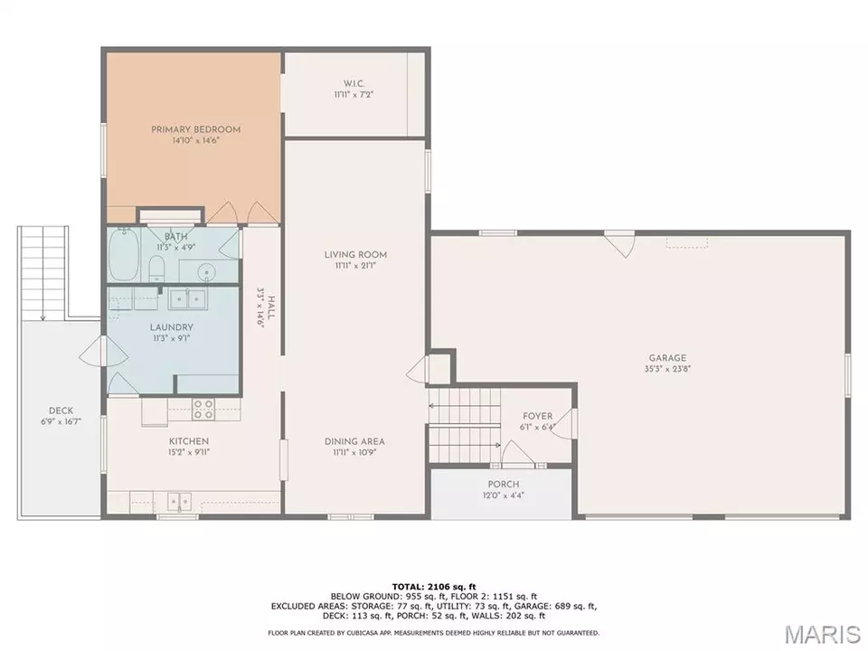 Floorplan - 136 Donna Dr, Hartford, IL 62048 photo 1 of 2