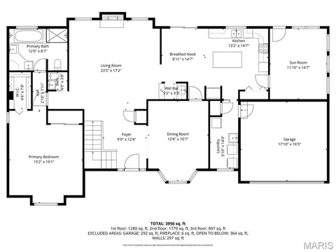 Floorplan - 2385 Clarjon Dr, Ballwin, MO 63021 photo 1 of 4