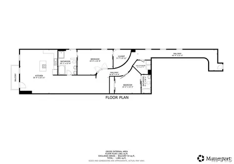 Floorplan - 1312 Washington Ave #3B, Saint Louis, MO 63103 photo 1 of 1