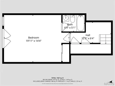 Floorplan - 1872 Ridgeview Circle Dr, Ballwin, MO 63021 photo 1 of 3