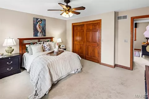 Bedroom - 115 Cobblestone Hills Rd, O'fallon, IL 62269 photo 3 of 13