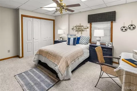 Bedroom - 115 Cobblestone Hills Rd, O'fallon, IL 62269 photo 12 of 13