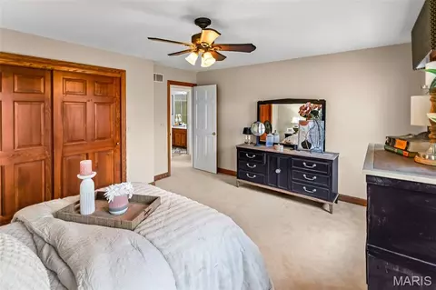 Bedroom - 115 Cobblestone Hills Rd, O'fallon, IL 62269 photo 4 of 13