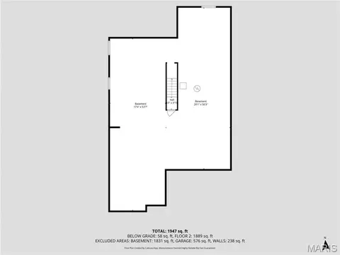 Floorplan - 5016 Pacific Crest Trl, Cottleville, MO 63304 photo 1 of 2