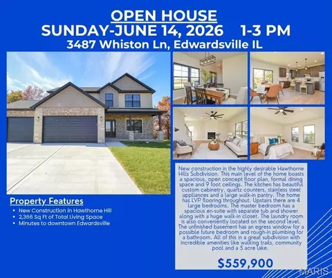 3487 Whiston Ln, Edwardsville, IL 62025