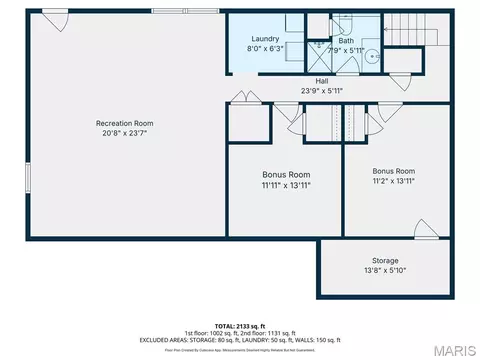 Floorplan - 1208 Apache St, Jackson, MO 63755 photo 2 of 2