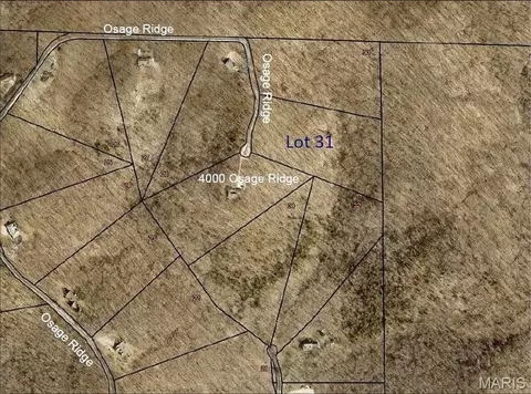 0 Osage Ridge Dr #LOT 31, House Springs, MO 63051
