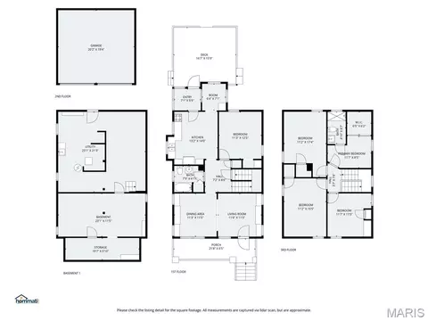 Floorplan - 6652 Hancock Ave, Saint Louis, MO 63139 photo 1 of 1