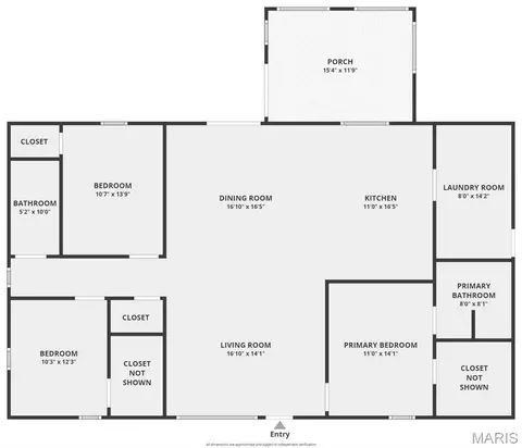 Floorplan - 14502 E State Hwy E, Cadet, MO 63630 photo 1 of 1